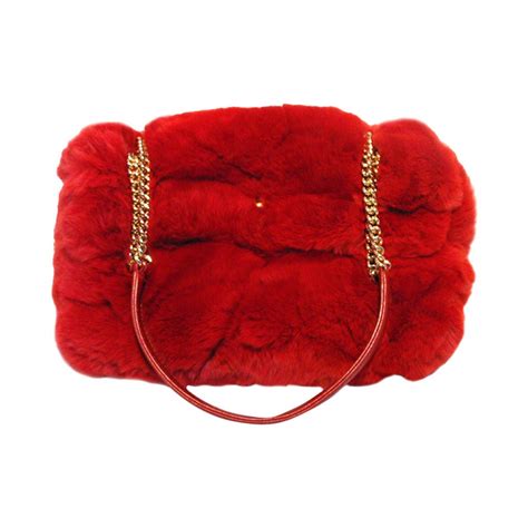 chanel vintage rabbit fur handbag|Chanel Fur Handbag .